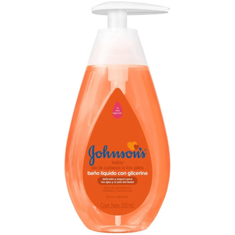Johnson baño líquido pies a cabeza 200 ml