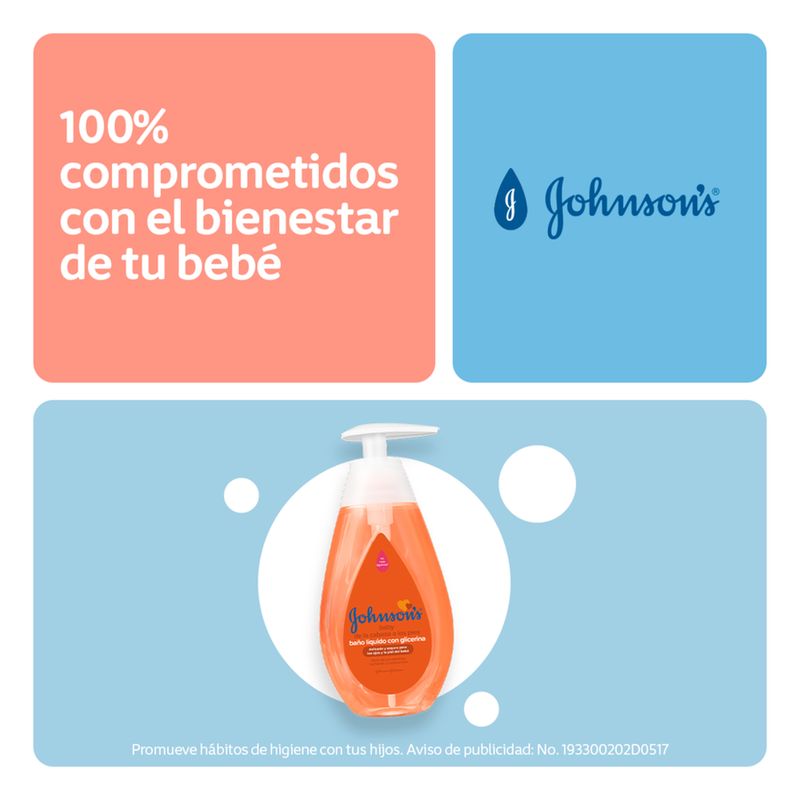Johnson baño líquido pies a cabeza 200 ml