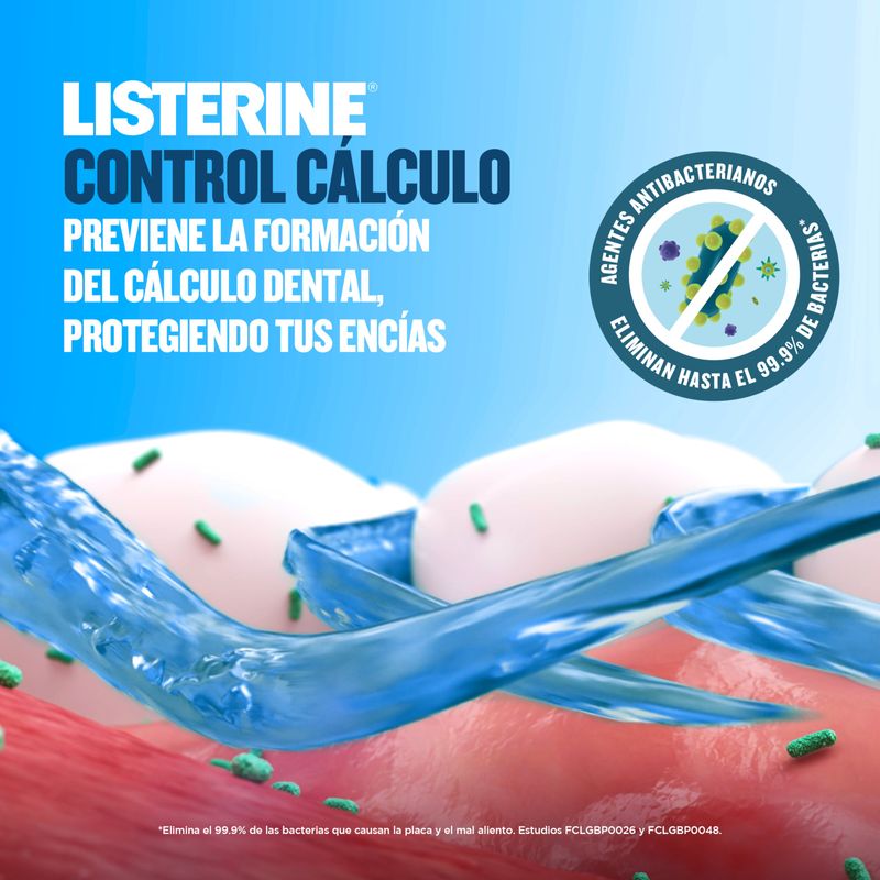 Listerine Control Cálculo Zero 500 Ml