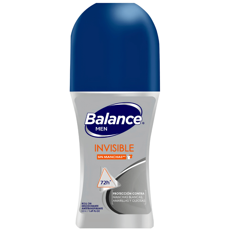 Balance rollon Invisible Men frasco 50 ml