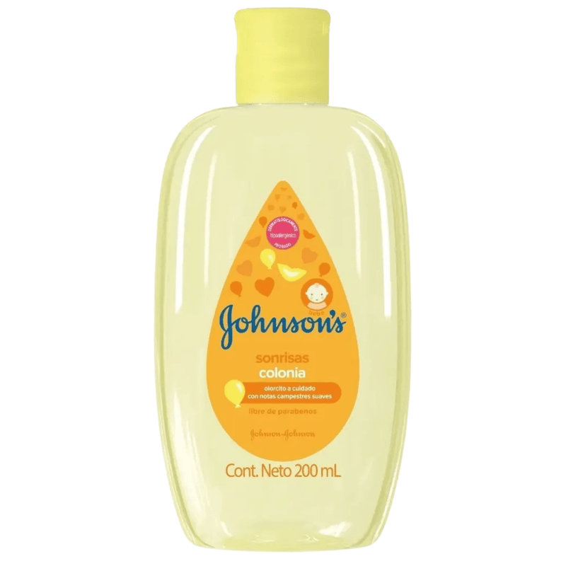 Colonia Johnson Sonrisas Frasco 200 Ml