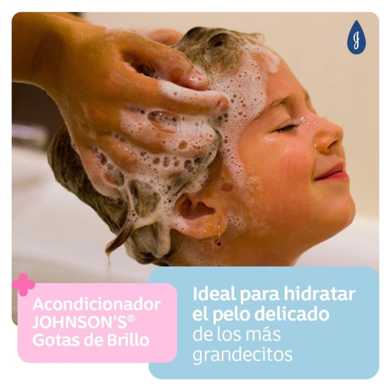 Acondicionador Johnson gotas de brillo