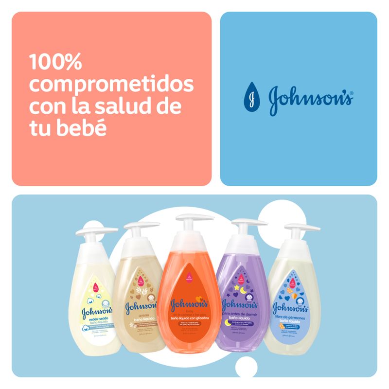Johnson baño líquido pies a cabeza 400 ml