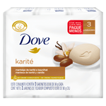 Jabón Dove Karite 3 Unidades 90 Gr Unilever