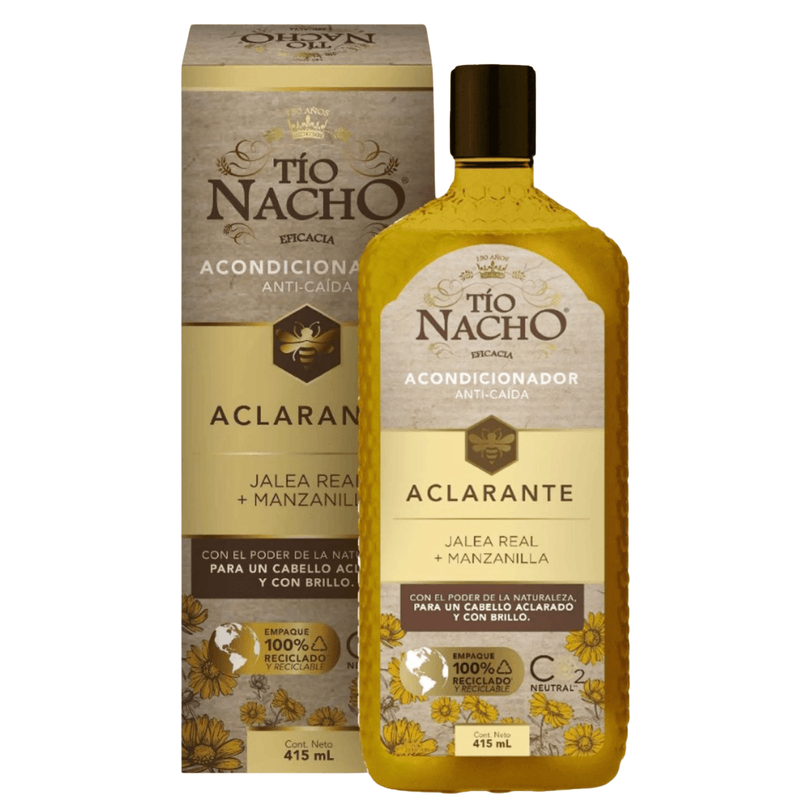 Acond Tio Nacho Aclarante Manzana Frasco 415 Ml