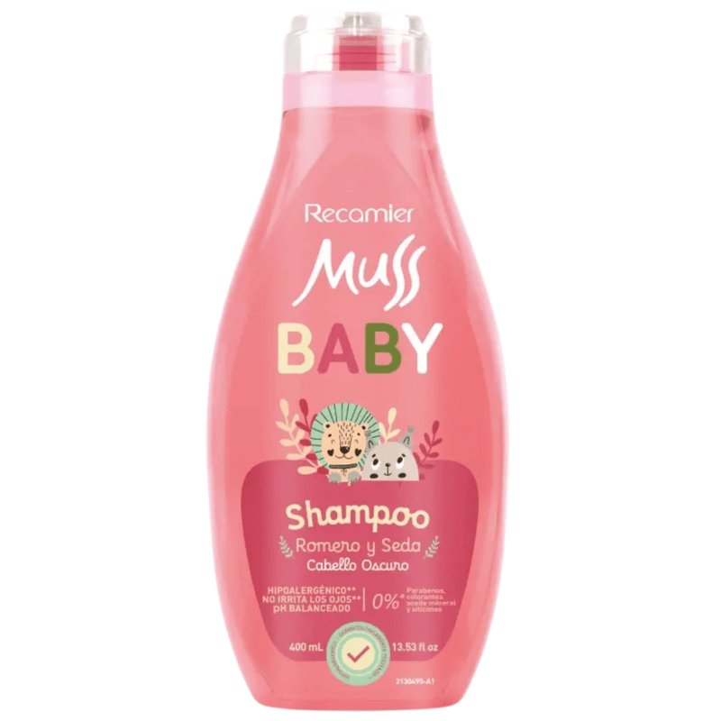 Shampoo Muss Baby Romero Seda 400 ml Kids