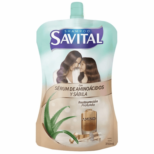 Shampoo Savital Aminoácidos Frasco X 350 Ml Unilever