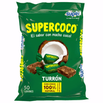 Supercoco Turrón Bolsa X 50 Unidades