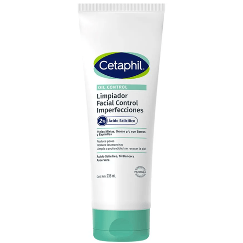 Cetaphil Oil Control Limpiador Facial Control Imperfecciones 236 ml