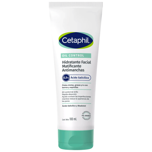 Cetaphil Oil Control Hidratante Facial Matificante Antimanchas 100 ml
