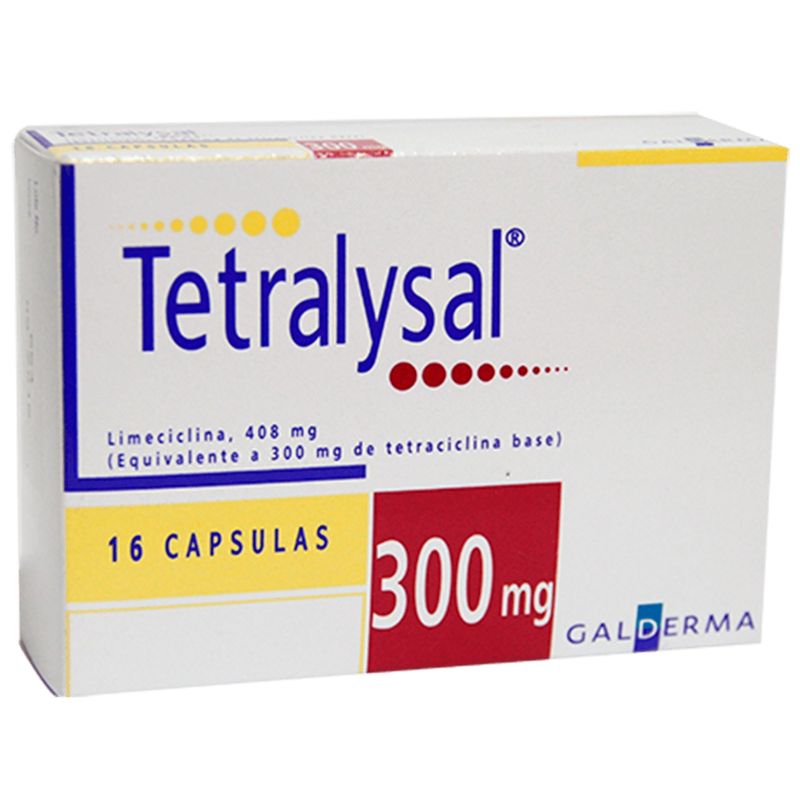 Tetralysal 300Mg Caja X 16 Tabletas Galderma