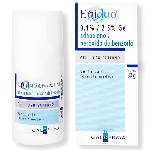 Epiduo 0.1/ 2.5% Gel Frasco X 30 Gr Galderma
