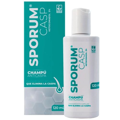 Shampoo Anticaspa Ketoconazol 2% Sporun Frasco X 120ml