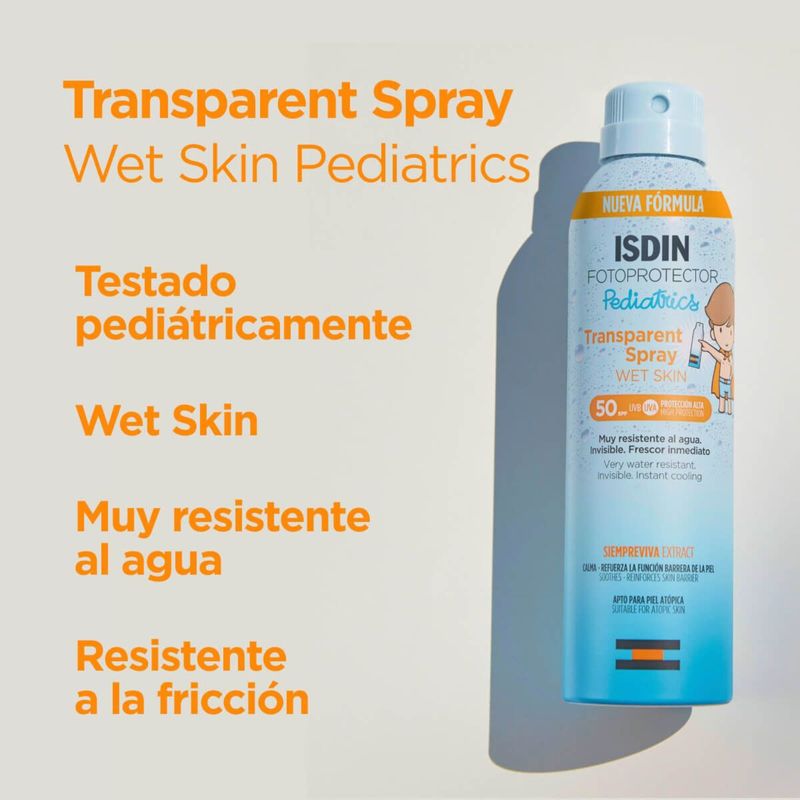 Fotoprotector Isdin Pediatrics Wet Skin 250ml