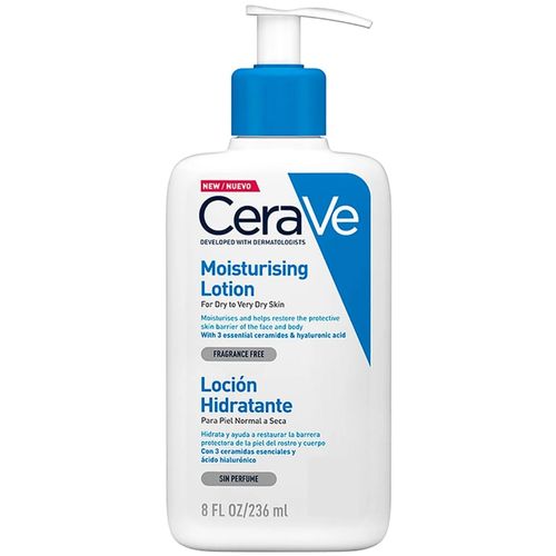 Loción Hidratante Cerave Para Pile Normal Frasco X 236 Ml