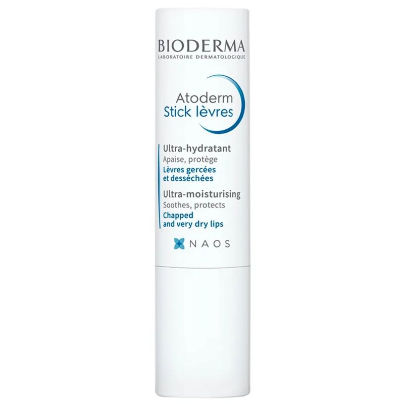 Balsamo Labial Bioderma Atoderm Stick Ultra 4g