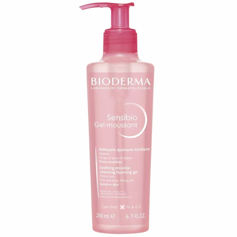 Gel Limpiador Sensibio Bioderma Moussant 200ml