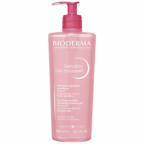 Gel Limpiador Sensibio Bioderma Moussant Frasco X 500 Ml