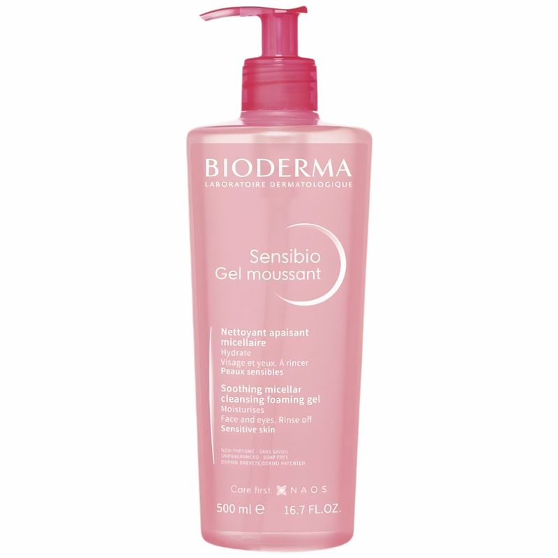 Gel Limpiador Sensibio Bioderma Moussant 500ml