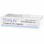 Ungüento Pfizer Staquis 2% Tubo X 2 G