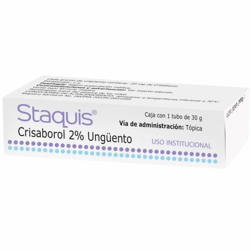 Ungüento Pfizer Staquis 2% Tubo X 2 G