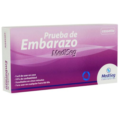 Prueba Embarazo En Cassette Caja X 1 Unidad