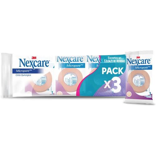 Micropore Piel 12X3 Bolsa Pague 2 Lleve 3 3M