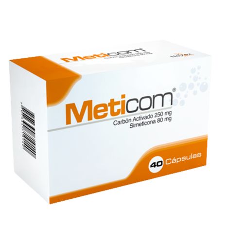 Meticom 250 Mg/80 Mg Caja X 40 Cápsulas Dura Nevox