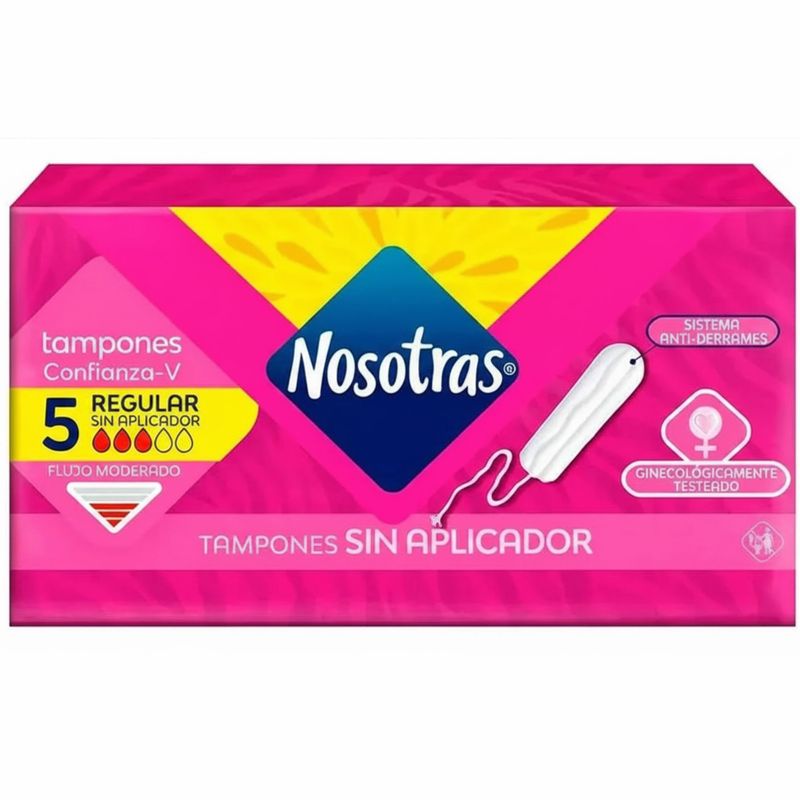 Nosotras Digital Regular x5 Tampones Familia