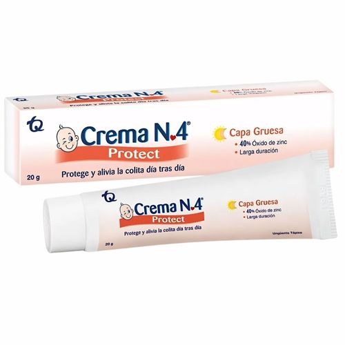 Crema No 4 Protect Tubo X 20 Gr Crema 40 Gr Tq