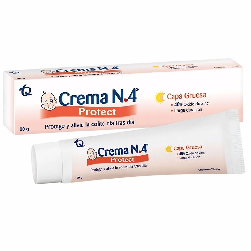 Crema No 4 Protect Tubo X 20 Gr Crema 40 Gr Tq
