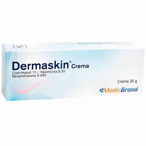 Dermaskin 1%/0.5%/0.04% Tubo X 20 Gr Coaspharma