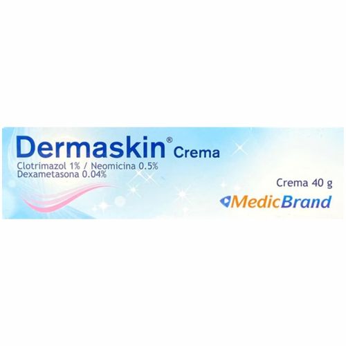 Dermaskin 1%/0.5%/0.04% Tubo X 40 Gr Coaspharma