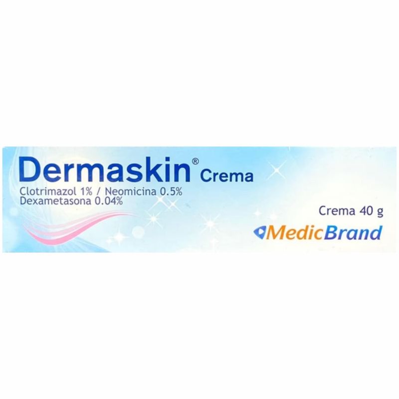 Dermaskin 1%/0.5%/0.04% Tubo X 40 Gr Coaspharma