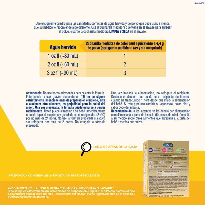Enfamil Premium Etapa 1 Caja x 3 Bolsas 550 Gr