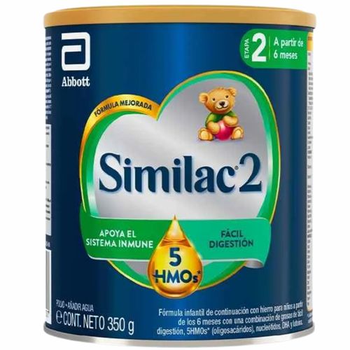 Similac 2 5Hmos 350 Gr Polvo Abbott