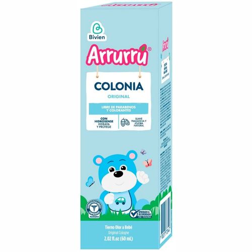 Colonia Arrurrú Original Azul Frasco X 60Ml Belleza Express
