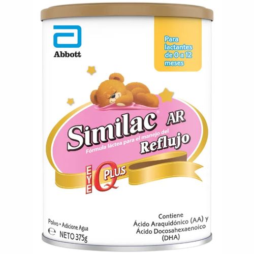 Similac Ar Reflujo Eye Q 375 Gr Polvo Infantil Lata X 375G Abbott