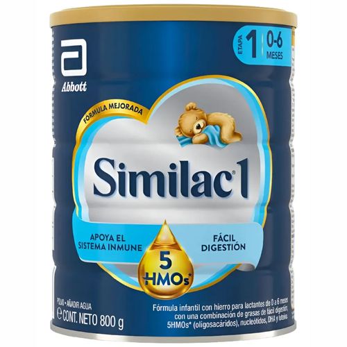 Similac 1 5Hmos 800 Gr Polvo Abbott