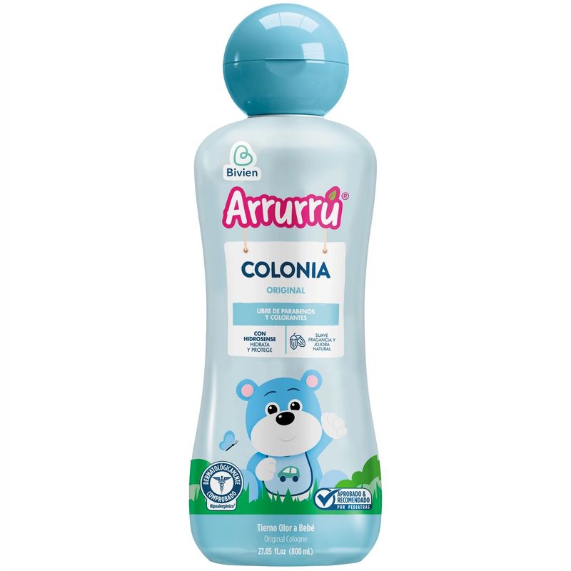 Colonia Arrurrú Azul Original Frasco 800 Ml