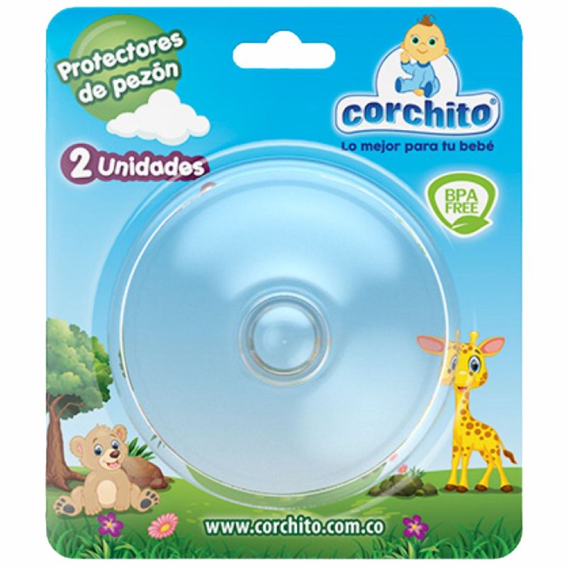 Protector pezón 2 unidades marca Andina
