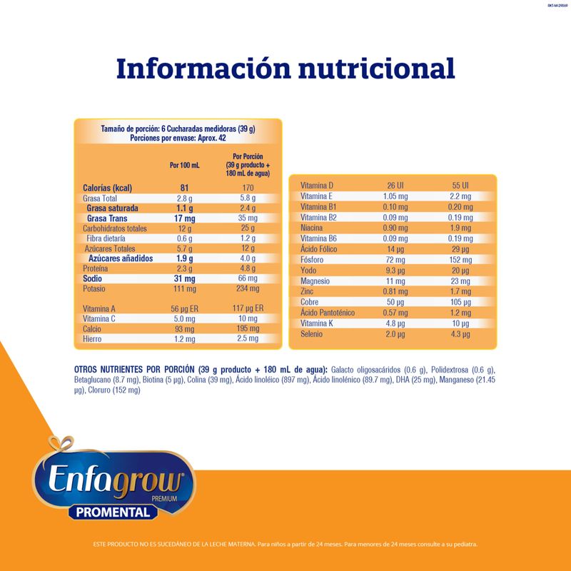 Enfagrow Premium Caja x 3 Bolsas 550 Gr