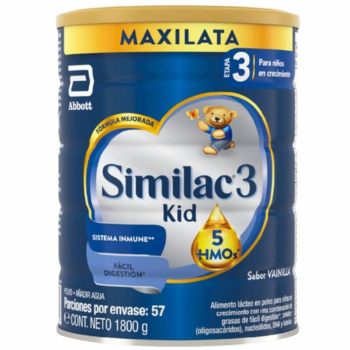 Similac 3 Kid 5Hmo 1800 Gr Polvo Abbott