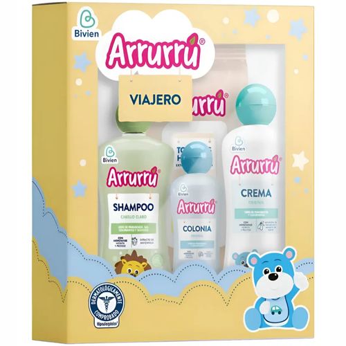 Estuche Arrurrú Viajero 4 Articulos Belleza Express