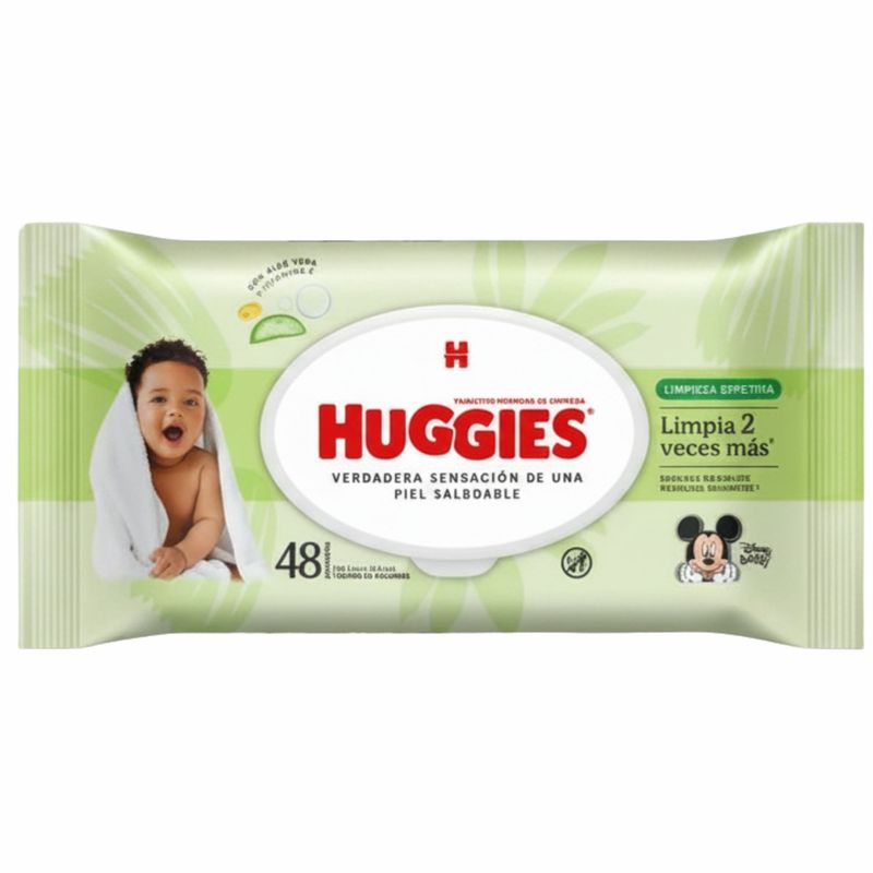 Toallas Húmedas Huggies Active 48 Und
