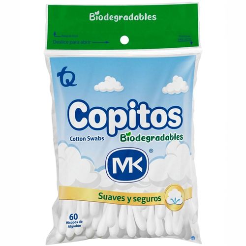 Copitos Biodegradables Mk Bolsa X 60 Unidades Tq