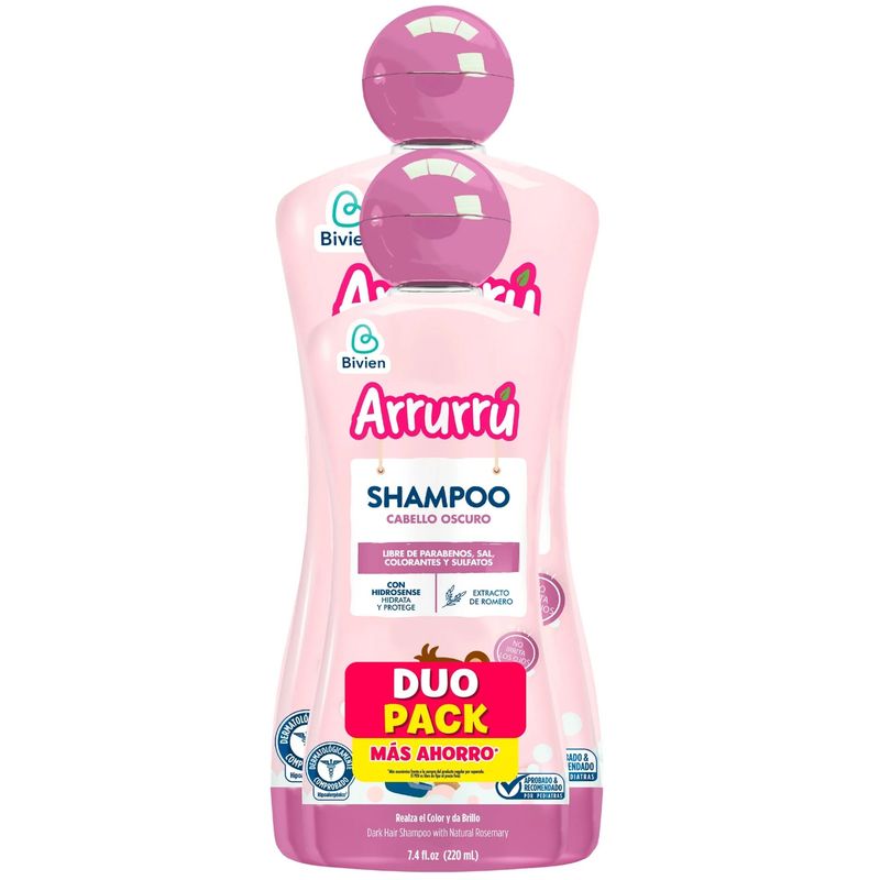 Arrurrú Cabello Oscuro 400 Ml + 220 Ml