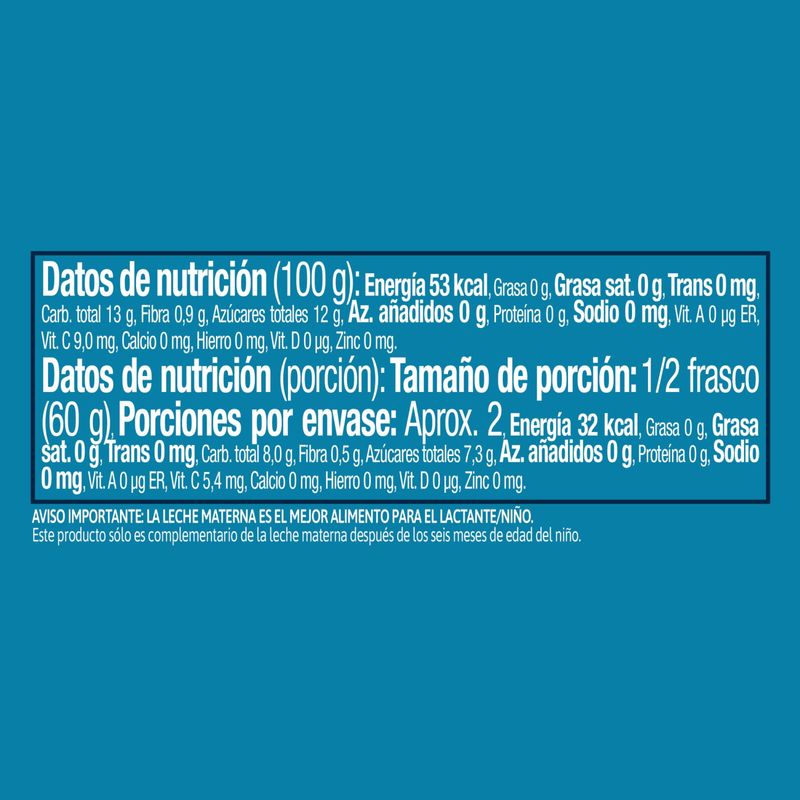 Compota Gerber Manzana Frasco X 113 Gr Nestle