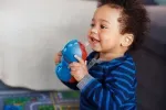 Vaso Avent pitillo niño 7 oz color azul