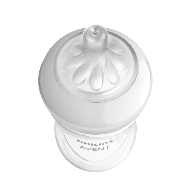Biberón Avent Natural Respuesta Rosa 9Oz